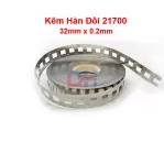 Kẽm hàn cell pin / Kẽm đôi 18650 / Kẽm đôi 21700 (có mạ Niken)
